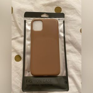 iPhone 11 Pro Max Nude Beige Silicone Phone Case